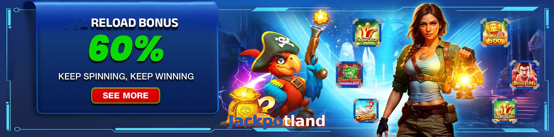 Jackpotland game app for Pakistan players